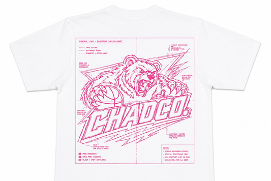 “The Blueprint” Tee White