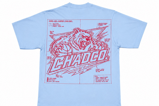 “The Blueprint” Tee Carolina Blue